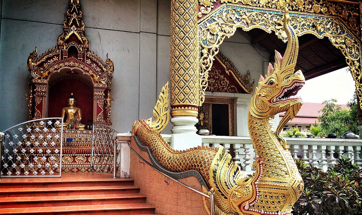 Chiang Mai 'da bir tapınak