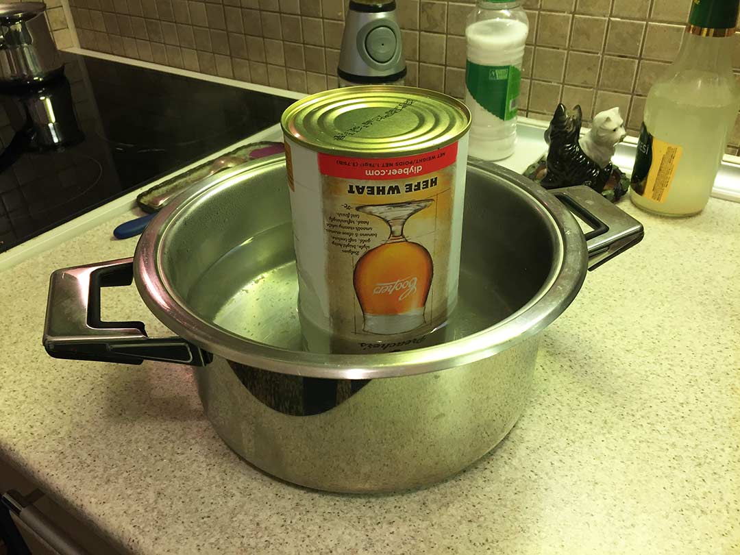 Buğday birası kiti eritme